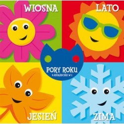 Pory roku. 4 książeczki w 1