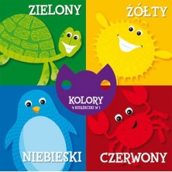 Kolory. 4 książeczki w 1