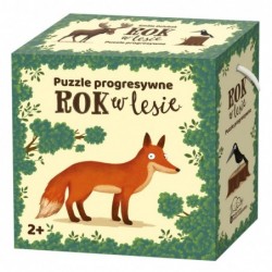 Rok w lesie. Puzzle...