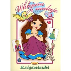 Wklejam i maluję. Księżniczki