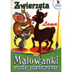 Malowanki wodą malowane....