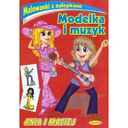 Malowanki z nalepkami....