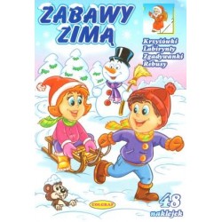 Zabawy zimą. Krzyżówki,...