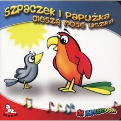 Szpaczek i papużka cieszą...