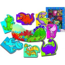 Dino kumple. 8 książeczek...