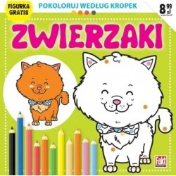 Zwierzaki. Pokoloruj według...