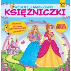 Księżniczki. Wesołe łamigłówki