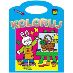 Koloruj. Zeszyt niebieski