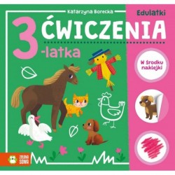 Edulatki. Ćwiczenia 3-latka