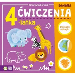 Edulatki. Ćwiczenia 4-latka